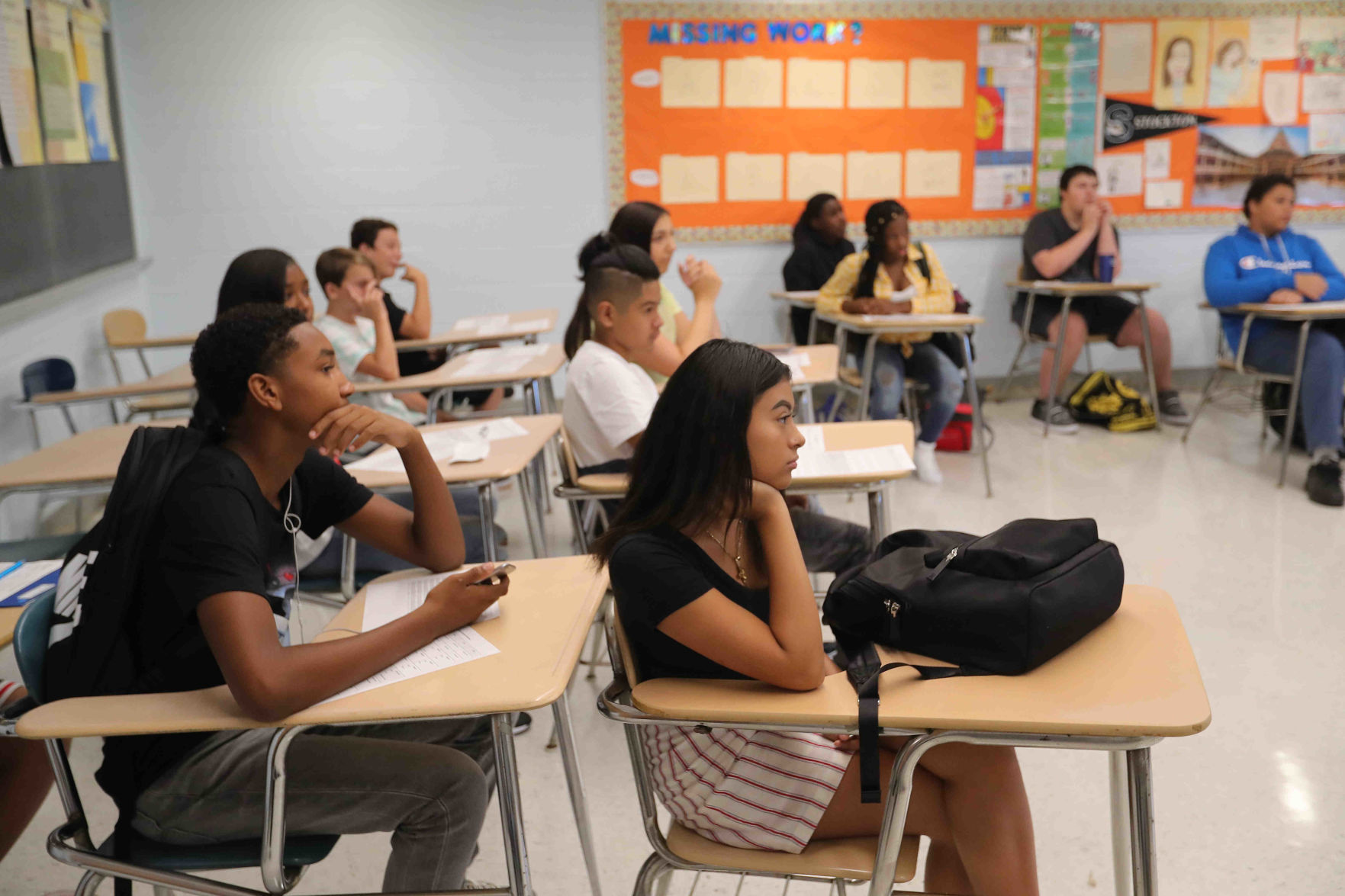 First day of School of Oakcrest High School